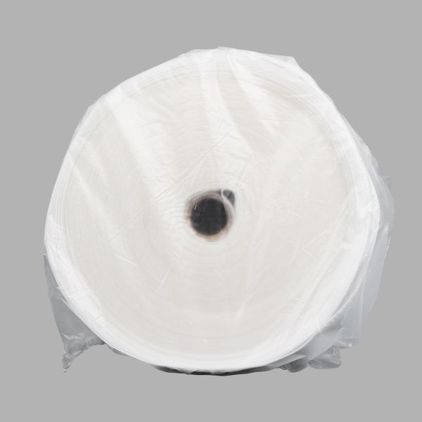 Лента (тесьма) шторная: сборка параллельная (1:1.5) 70 мм / 50 метров, (6 рядов петель, 3 шнура), C1007M прозрачный