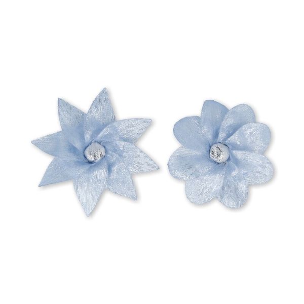 Цветочки пришивные 5х5 см, №34, 3 шт, 041-171 серый, Blitz