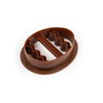 Вырубка для пряника пластик, 1 шт, №02 Яйцо, S-Chief SHF-0349