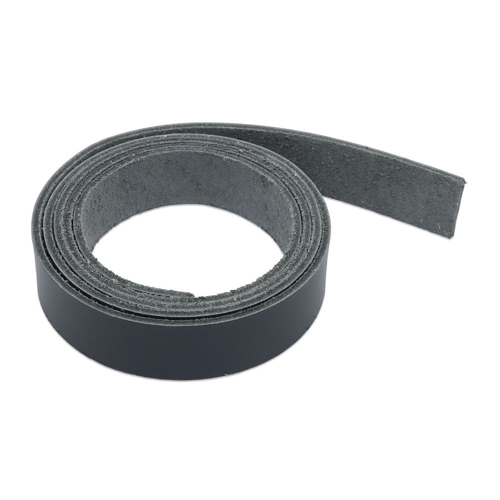 Полоса-ремень 110х2 см ± 1 мм 100% кожа, серый