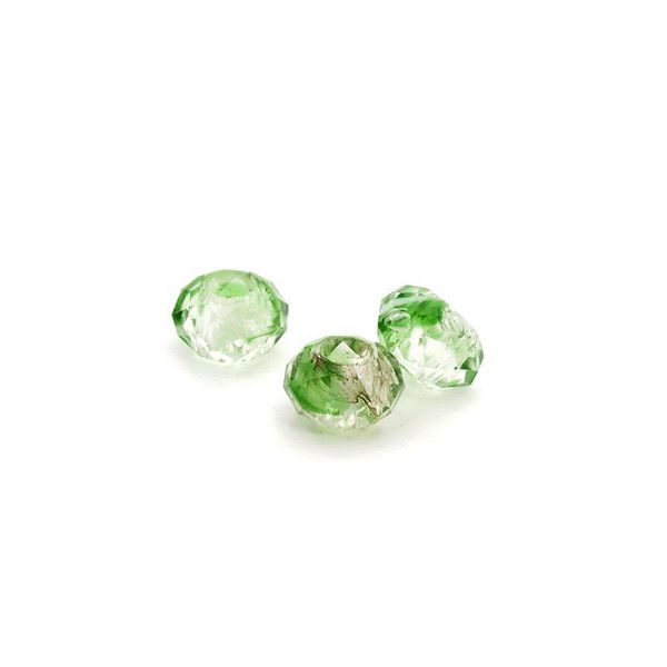 Бусины стекло 19х18х8 мм, №2 in ⌀3 мм, 10 шт, Tesoro