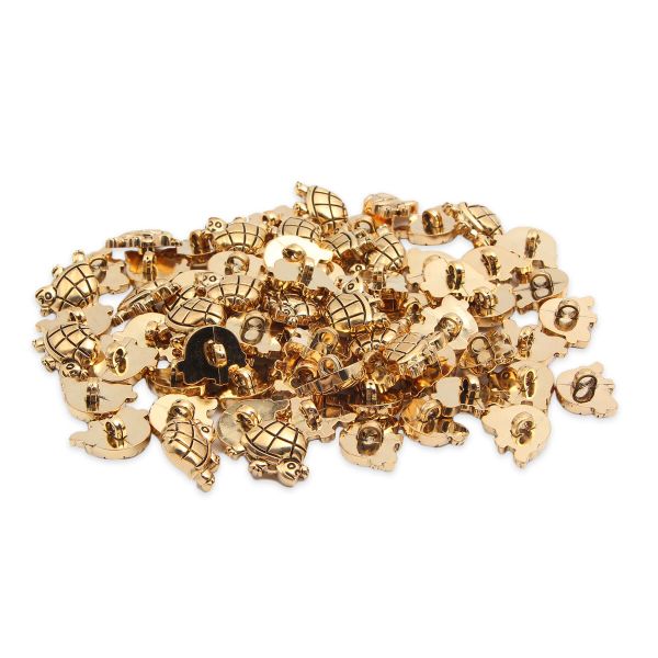 Пуговицы детские Черепашка (49078) 18 мм (AG), 72 шт