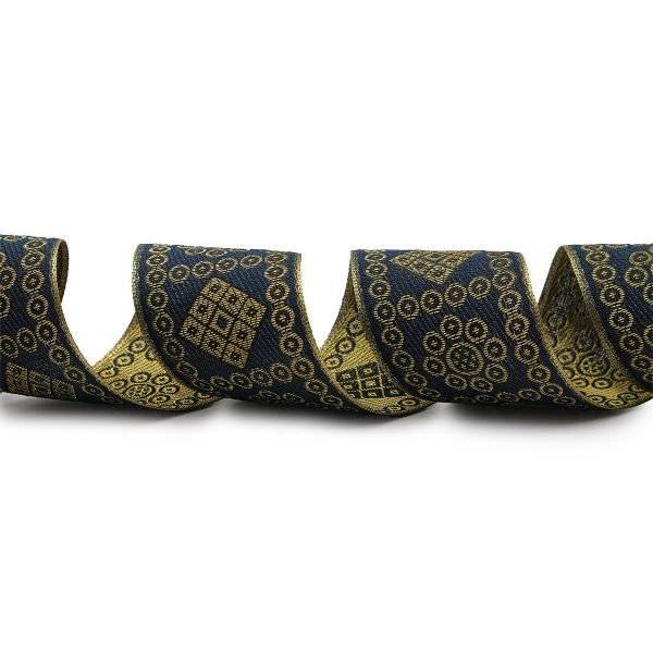 Лента (тесьма) жаккардовая 40.0 мм / 9 метров, Astra&Craft (54D) SR1358
