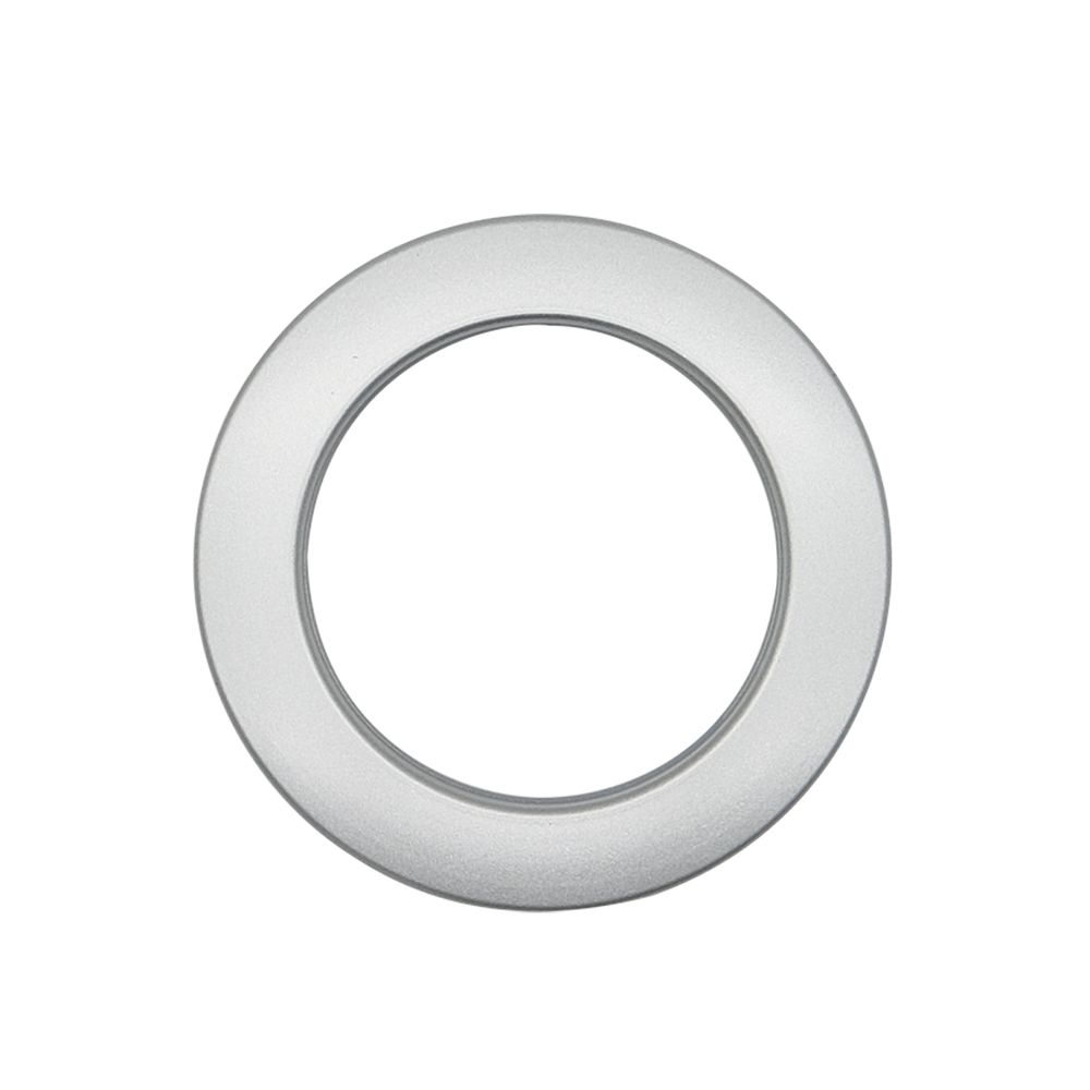 Люверсы шторные ⌀35 мм, с многоуровневым замком цвет № 3 матовое серебро, 10 шт