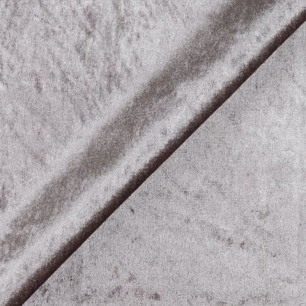 Плюш (ткань) 00 Peppy PCVL, 250±5 г/м², 48х48 см, винтажный, 09 серый