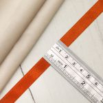Лента атласная 1-сторонняя 12.0 мм / 22.86±1 метров, 046 т.оранжевый, Globus