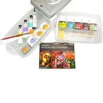 Набор красок Pebeo с аксессуарами для техники Mixed Media