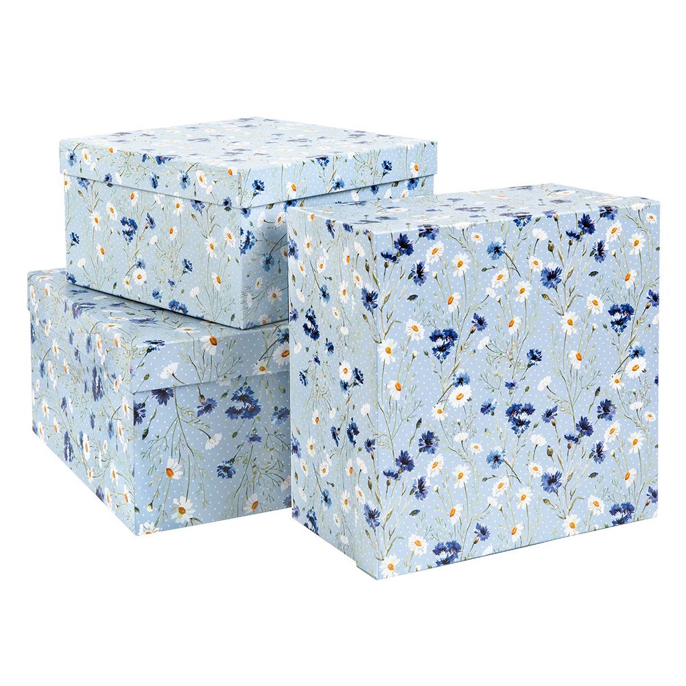 Набор подарочных коробок, 3 шт, 01 цветы, Stilerra SBOX-S4