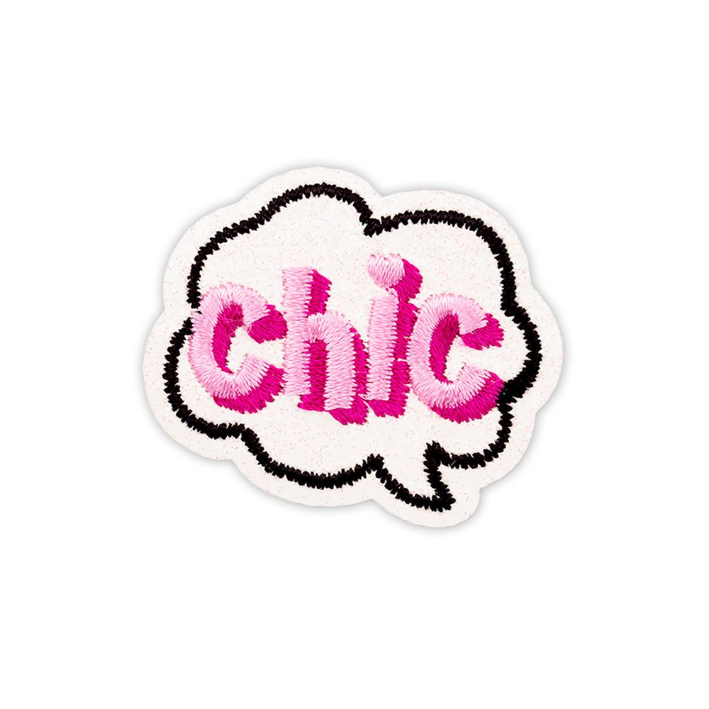 Самоклеящаяся аппликация (патч) №02, 1 шт, 01-209 Chic 4.5х3.7 см, Gamma ETR