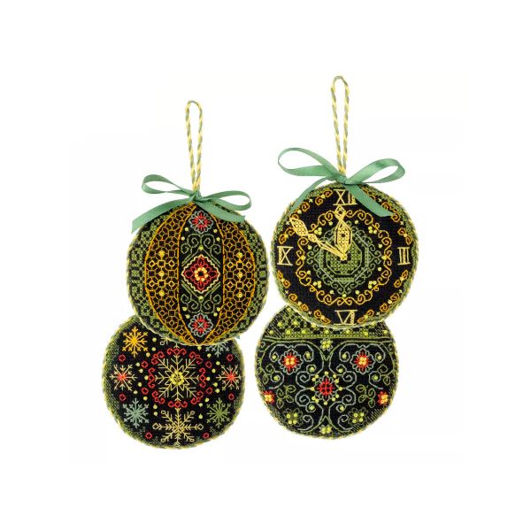 Набор для вышивания нитками Риолис, Когда часы 12 бьют 9х9 см