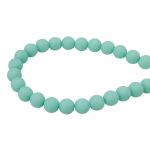 Бусины пластик ⌀8 мм, 500 г, матовые, круглые, A32 зеленый, 1AL139-2 , Astra&Craft