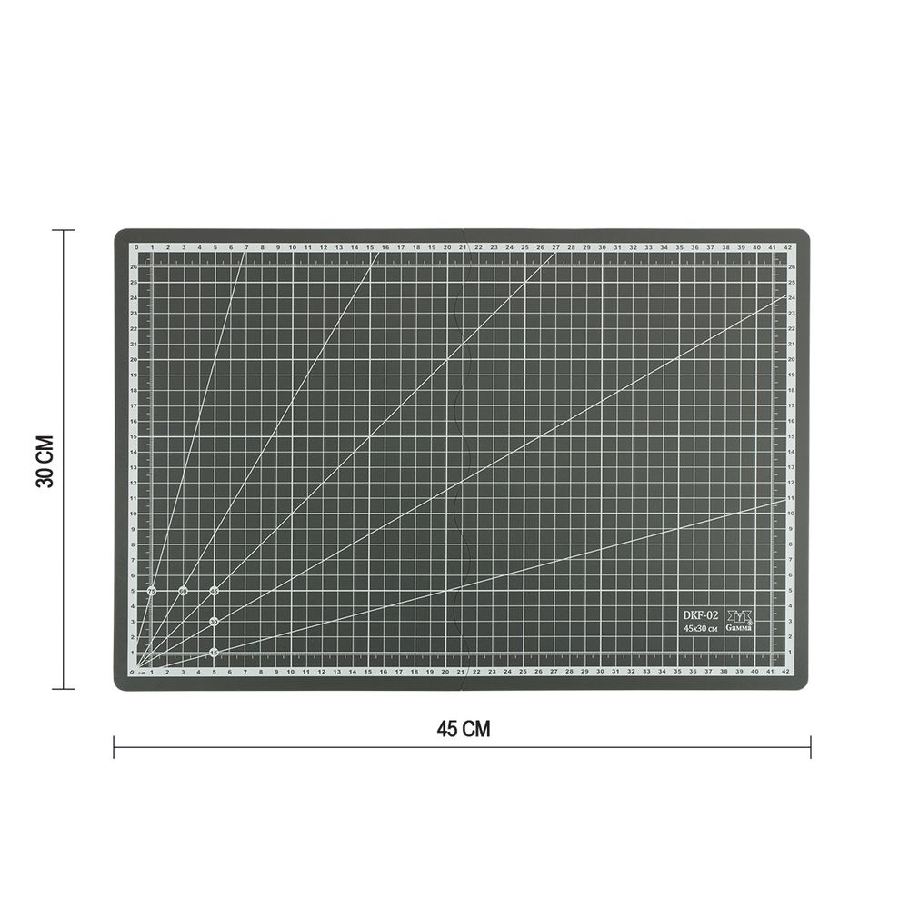 Складной мат для кроя 45х30 см, Gamma DKF-02