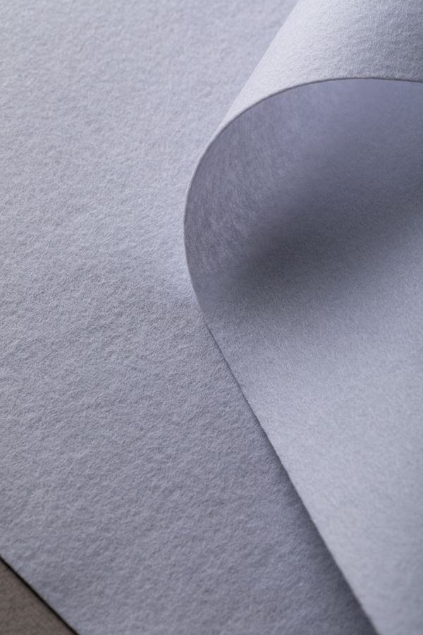 Фетр листовой мягкий 1.0 мм, 33х53 см, RN01 белый, Gamma FKR10-33/53