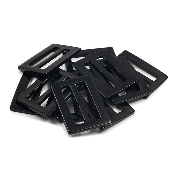 Пряжка пластиковая 50 мм, черный, П07(2.06-943-50), 10 шт