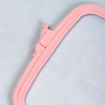 Пяльца-рамка Nurge пластиковые 250х280 цв.розовый