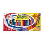Фломастеры меняющие цвет Magic Markers стираемые 30 цв, 43183, Carioca 43183