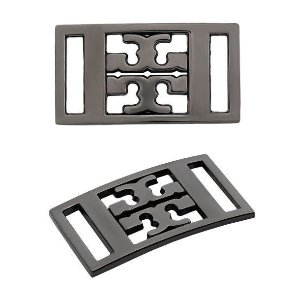 Украшение пришивное 10 мм, металл, олово (черный никель), МТ_1817, 12 шт