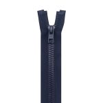 Молния трактор Arta Т6 (6 мм) 1 зам., разъем., 60 см, (2076), A058 т.синий, НОВЫЙ МАТОВЫЙ ЗАМОК, уп.5 штук