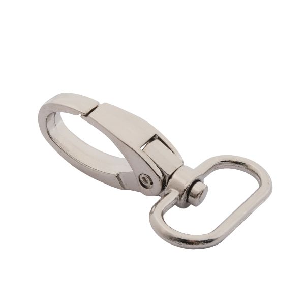 Карабин металл 25.0 мм (48х32 мм), 2 шт, никель, 0325-0037 Hobby&Pro