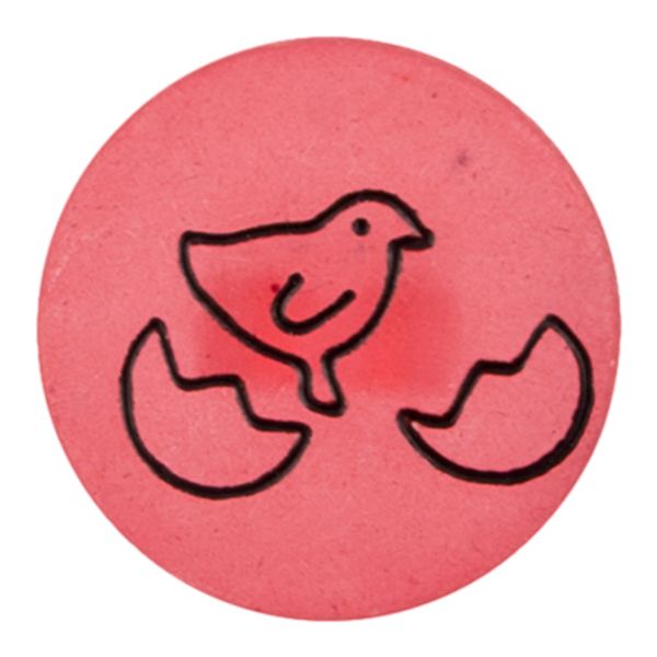 Пуговицы детские 13 мм, 36 шт, №D171 темно-красный, Gamma AY 9983