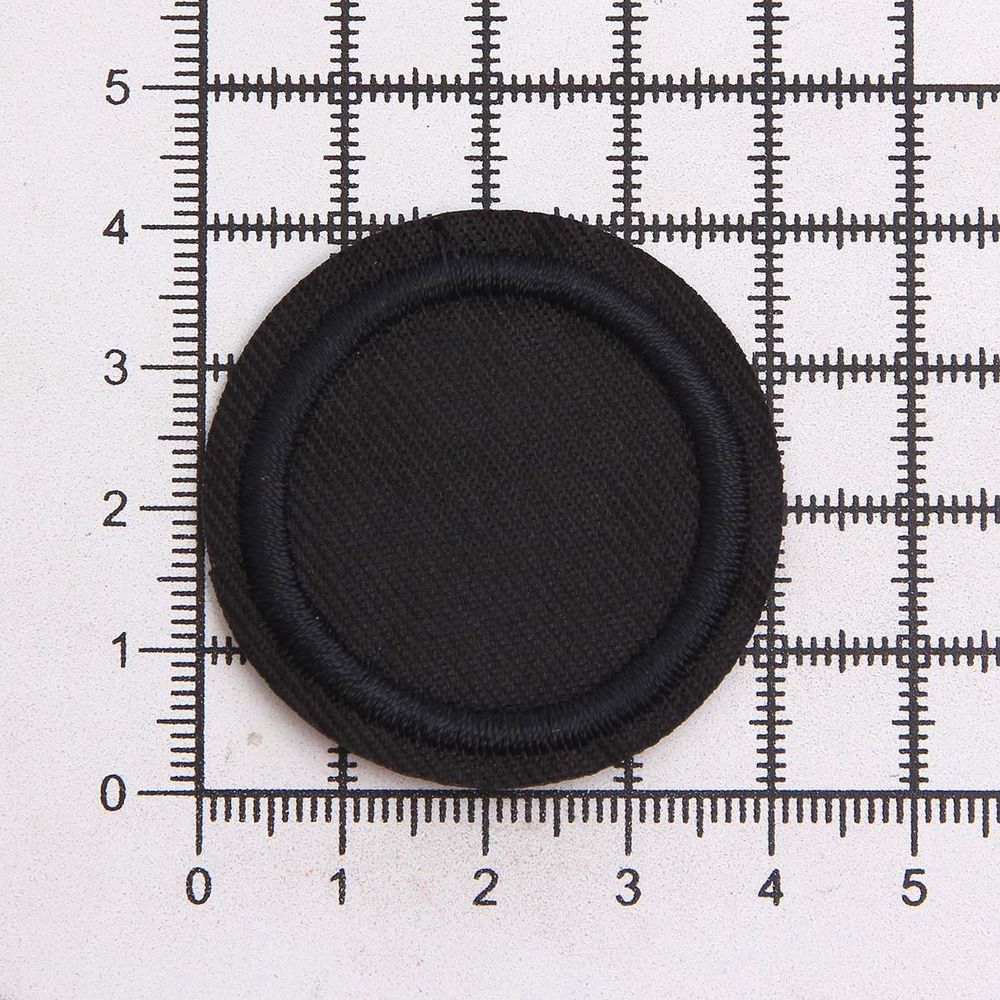 Термозаплатка круглая 40х40м (Black (черный)), LA431, 4 шт