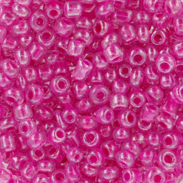 Бисер Zlatka 11/0 (2.1 мм), 100 г (10х10 г), №2217 т.розовый, GR