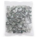 Пуговицы детские Котенок 28L (D96 серый) QN012-W2, 72 шт