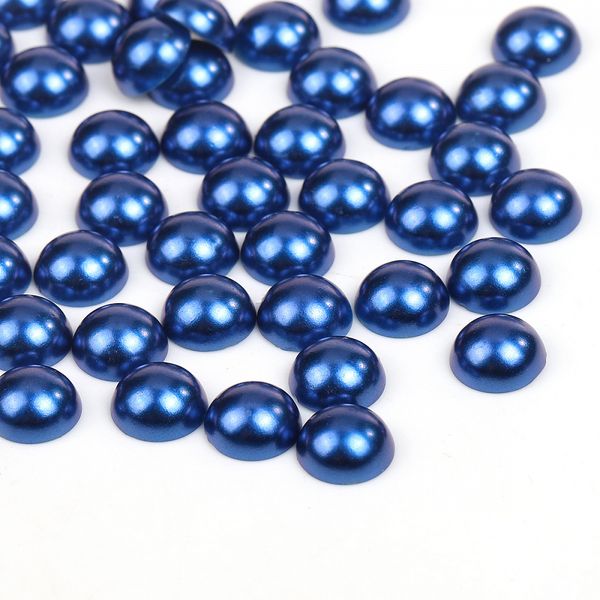 Полужемчужины перламутр Круг, 1906-33, 10мм цв.А33 синий, 500г