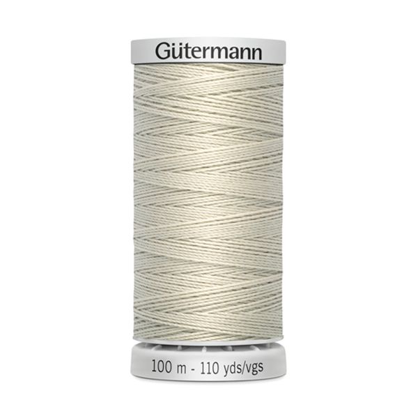 Нитки суперкрепкие Gutermann Extra Strong M782, 100м, 299 св.серо-бежевый, 5 катушек