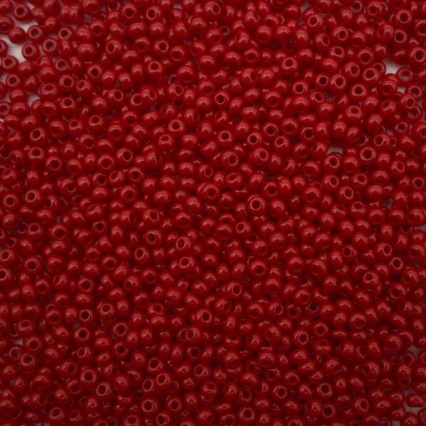 Бисер непрозрачный, круг.отв., 500гр, Preciosa