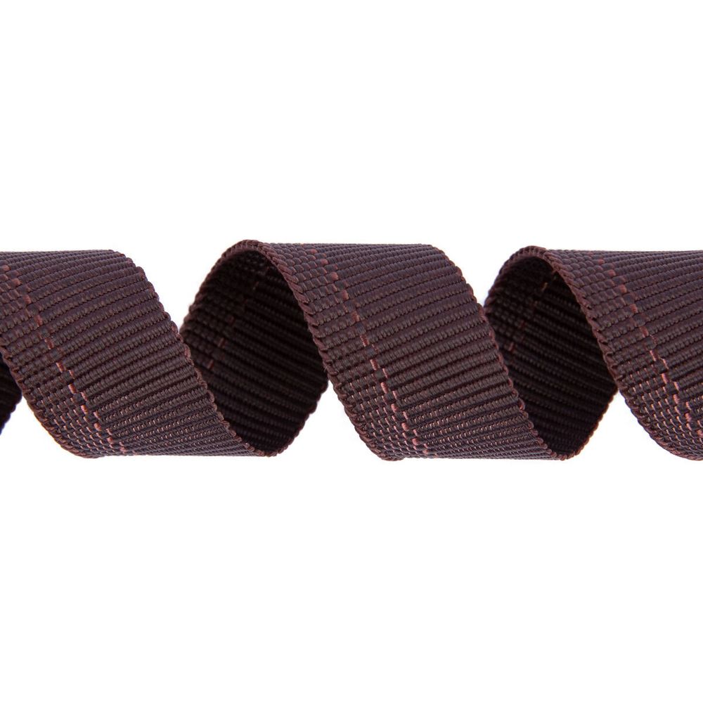 Лента брючная 15 мм / 25 метров, 430033 / т.коричневый, Gamma 1с79