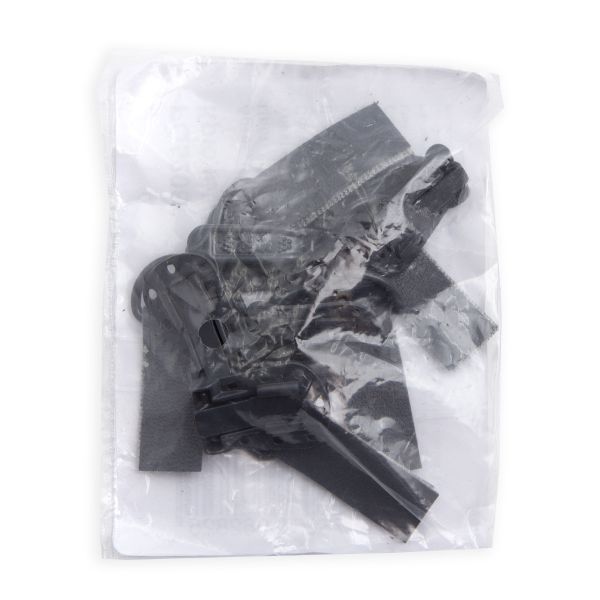 Крючок шубный PQ 45 мм, серый, PQ5208, 5 шт