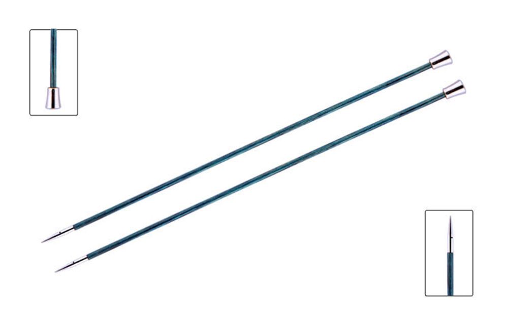 Спицы прямые Knit Pro Royale ⌀3.25 мм, 35 см, 29212