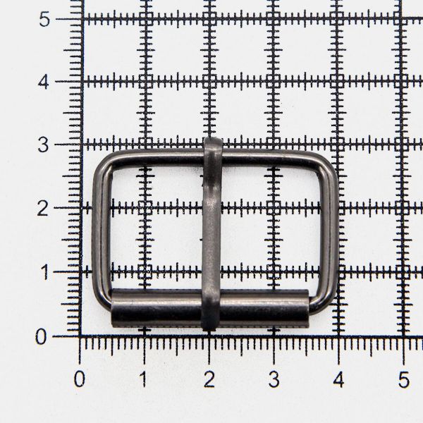 Пряжка ременная металл 32х19 мм, №7, чер.никель, 100 шт