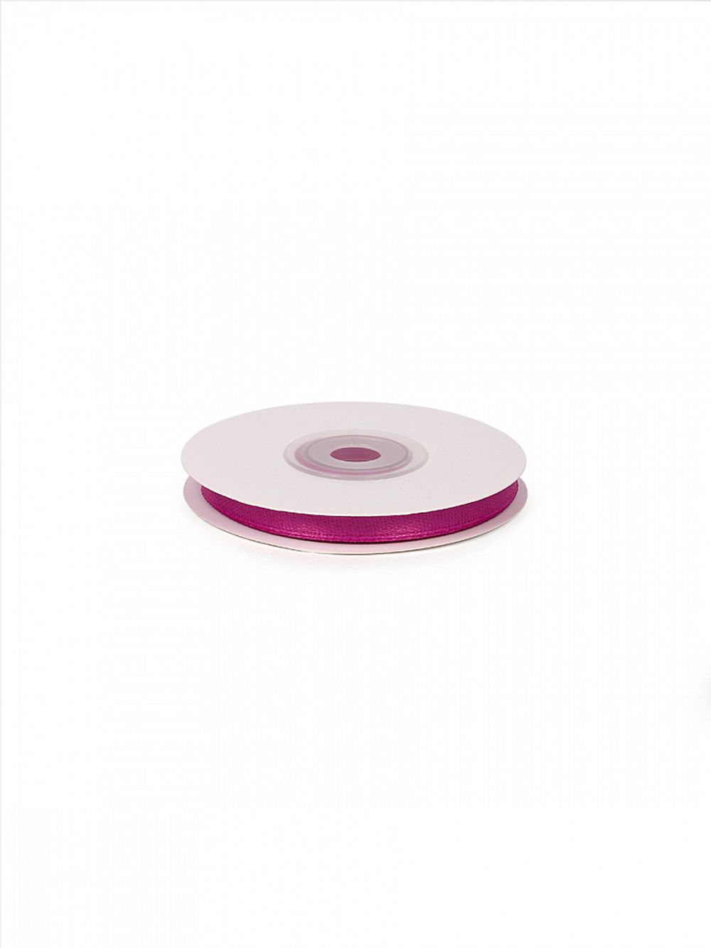 Лента атласная 1-сторонняя 6.0 мм / 22.5±1 метра, 3083 фуксия, Magic4Hobby