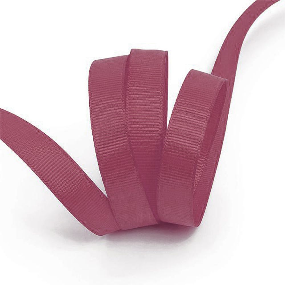 Лента репсовая (в рубчик) 10.0 мм, цв. 174 розовый рубин уп.27.4м Лента репсовая (в рубчик) 10.0 мм, цв. 174 розовый рубин уп.27.4м