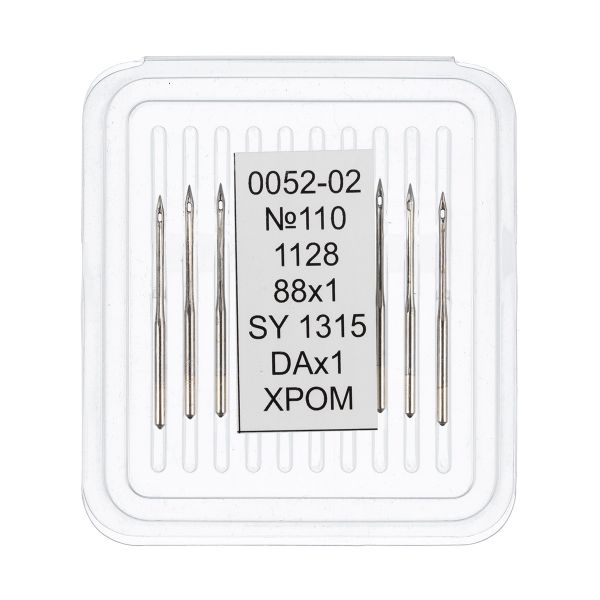 Иглы для промышленных швейных машин Арти 0052-02 (№90-120), 10 шт, №110