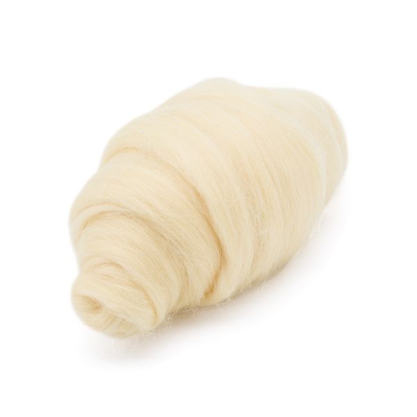 Шерсть для валяния полутонкая, 50 гр., Astra&Craft, 031 шампанское