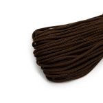 Шнур полипропилен круглый вязаный ⌀5.0 мм / 100 метров, 5-21 коричневый