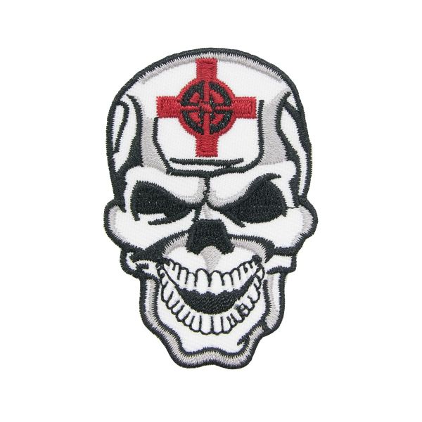 Термоаппликация Череп-мишень, 4.7*7см, Hobby&Pro