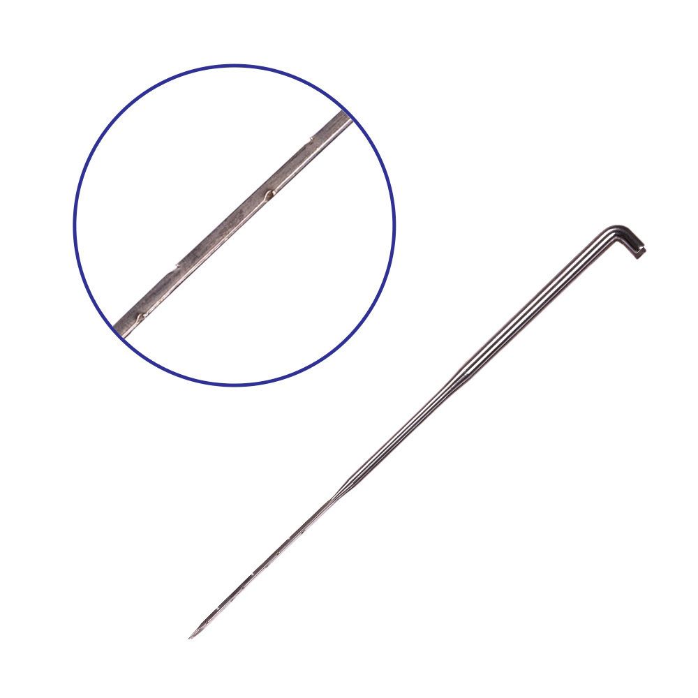 Иглы ручные для валяния (фелтинга) 36 толстые, с деревянной ручкой, Gamma FN-006