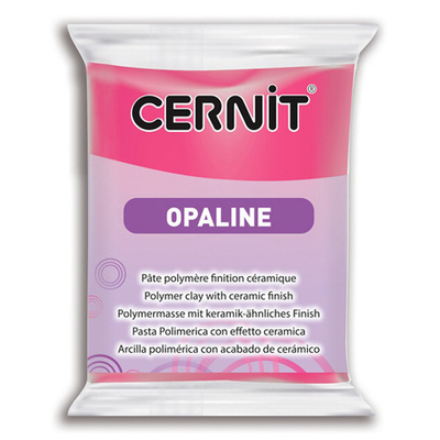 Полимерная глина Cernit Opaline запекаемая, фарфоровая 56 гр, 460 маджента