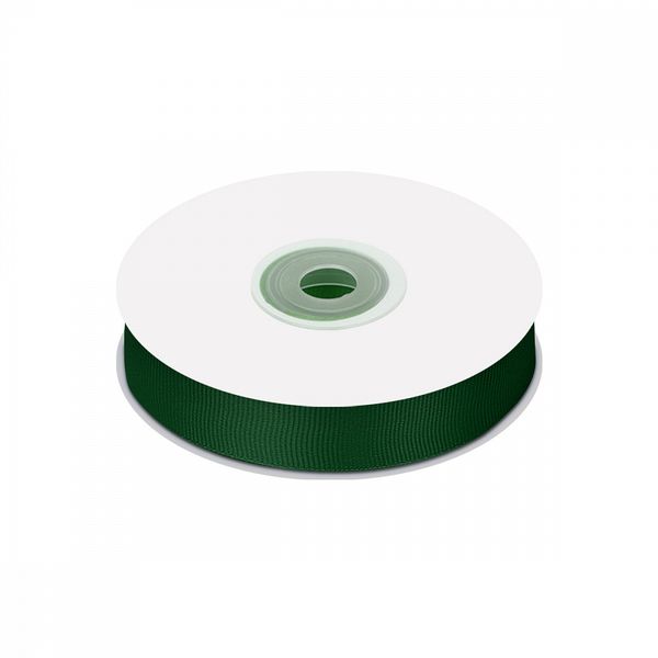 Лента репсовая (в рубчик) 20.0 мм / 22.8±1 метра, 587 т.зеленый, Magic4Hobby