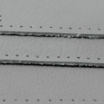 Набор заплаток пришив. из кожи, прямоуг-к 4х6,4см, 6х9,6см, 8х12,7см, с перфорацией, 3 шт (07 серый), 9403