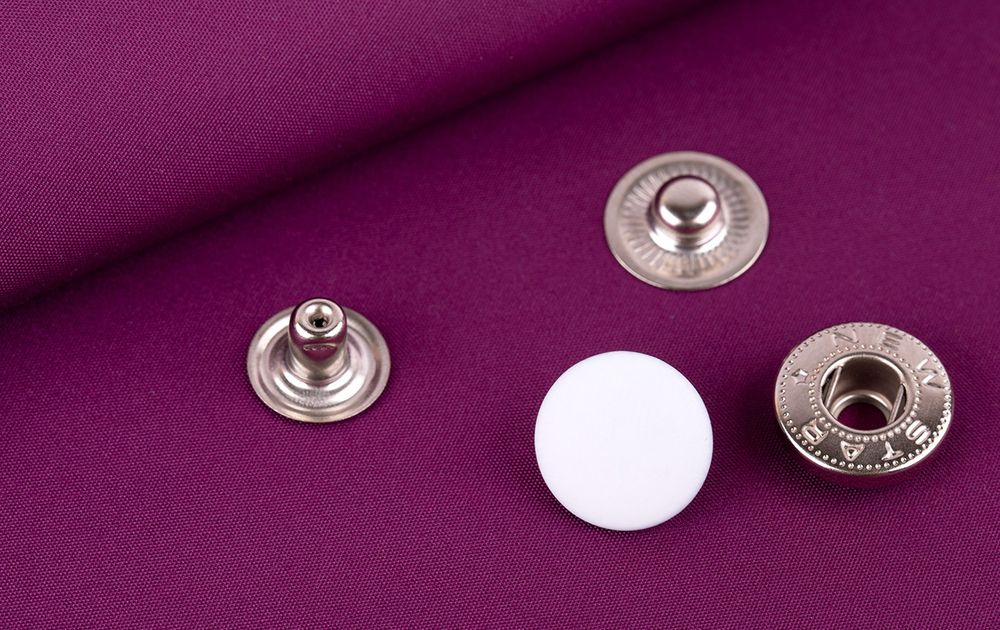 Кнопка Альфа (S-образная) ⌀15 мм, 72±5 шт, soft-touch металл, белый soft-touch, Micron