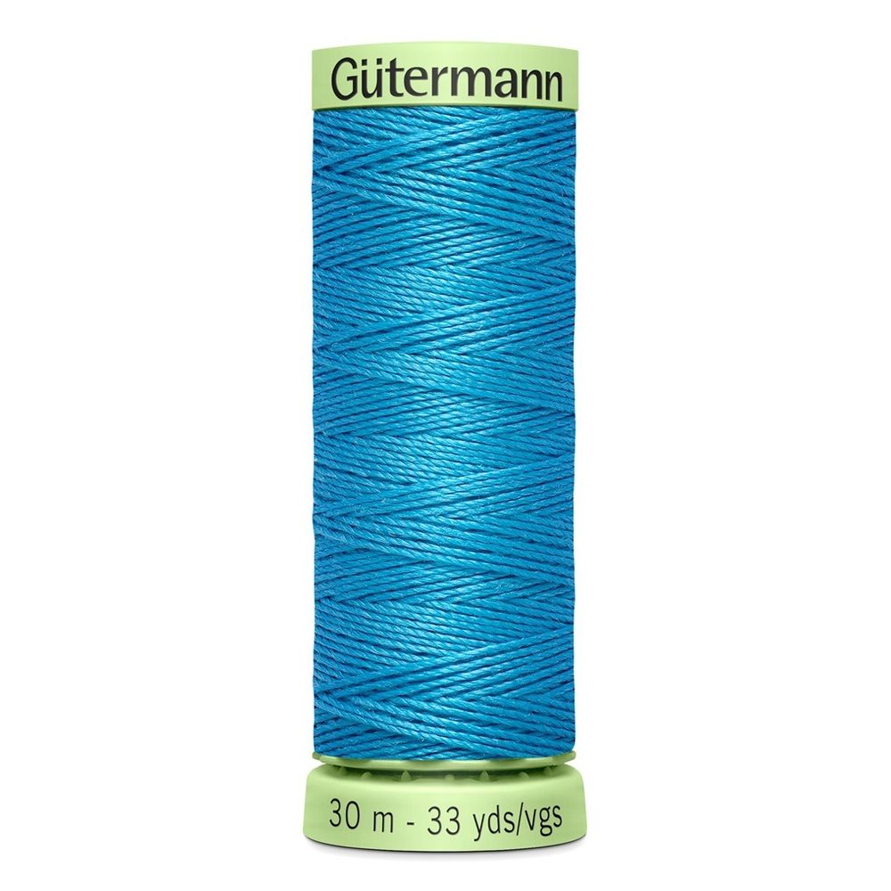 Нитки отделочные Gutermann Top Stitch, 30м, 197 лазурно-голубой, 5 катушек