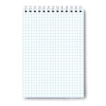 Блокнот на гребне, выборочный лак, A5 40 л., 4 шт, клетка, Сиди и полайкивай! 01270, Светоч Б136