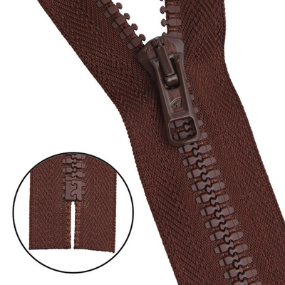 Молния трактор Arta Т6 (6 мм) 1 зам., н/раз., 18 см, цв. 066 св.коричневый, уп.10 шт