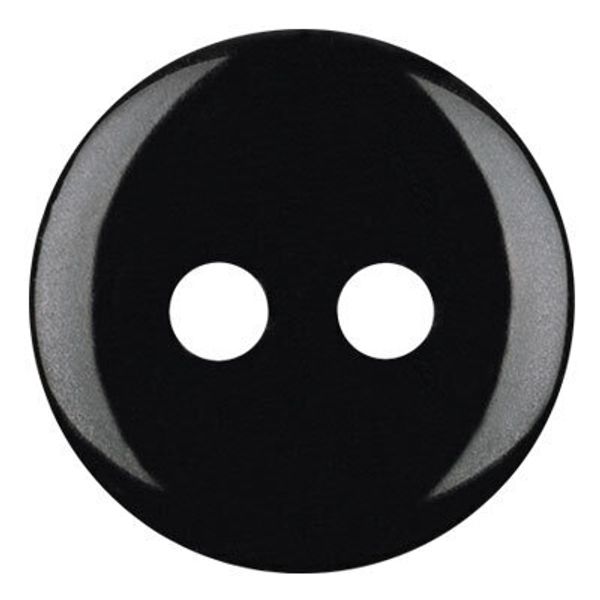 Пуговицы 2 прокола блузочные 11 мм, 36 шт, А008 черный, Blitz DRN 0060
