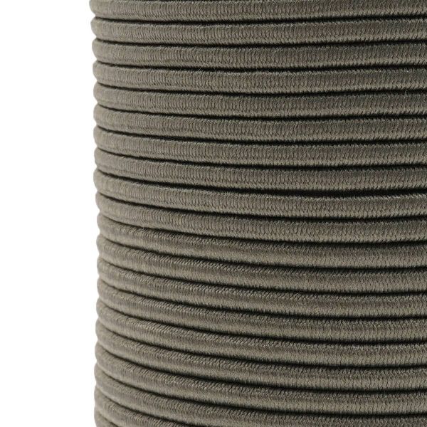 Резинка шляпная (шнур эластичный) ⌀2.5 мм / 100 метров, С282 -оливковый